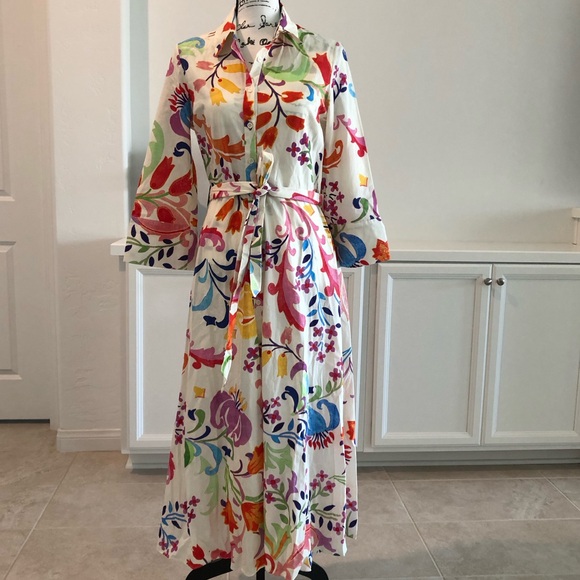 Zara Dresses & Skirts - Zara Multicolor Floral Maxi Dress